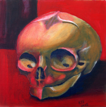 Tattoos - fetal skull study - 30674